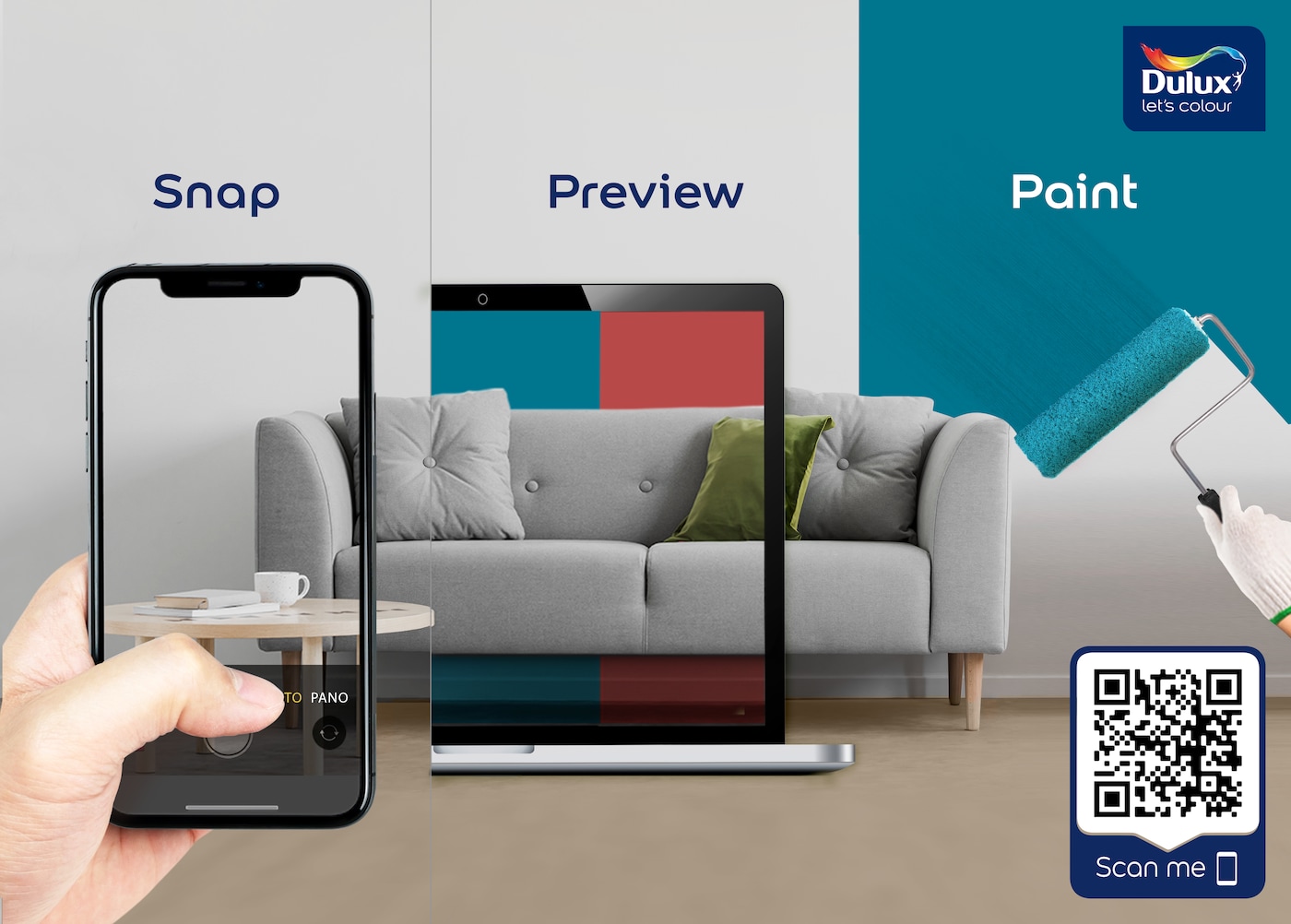 How to find your perfect colour with Dulux Preview Service Dulux